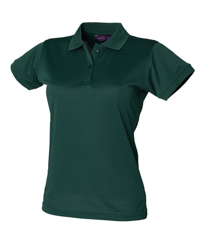 Henbury Ladies Coolplus Wicking Piqu¡§| olo Shirt Main color HB476 - COOZO