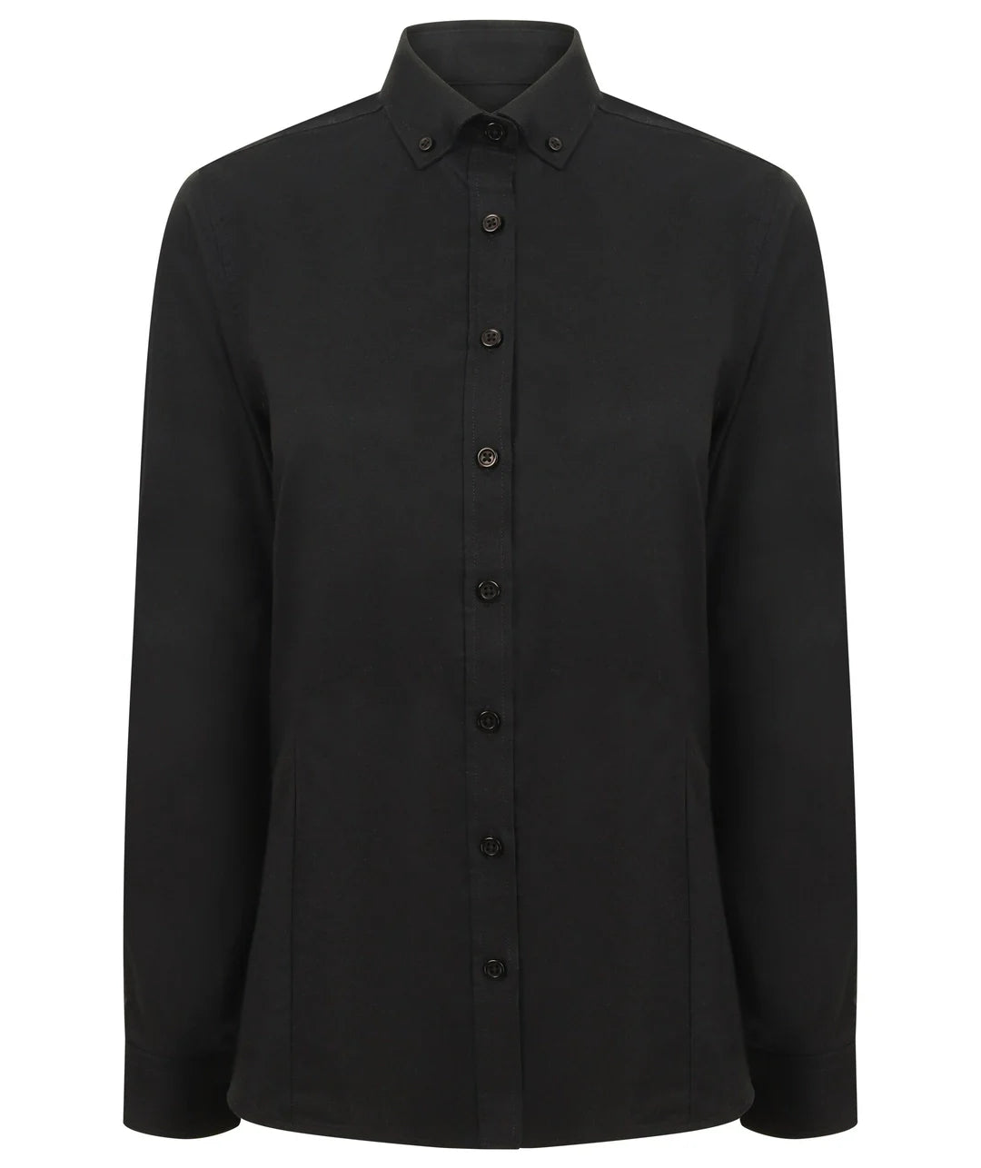 Henbury Ladies Modern Long Sleeve Regular Fit Oxford Shirt HB513 - COOZO