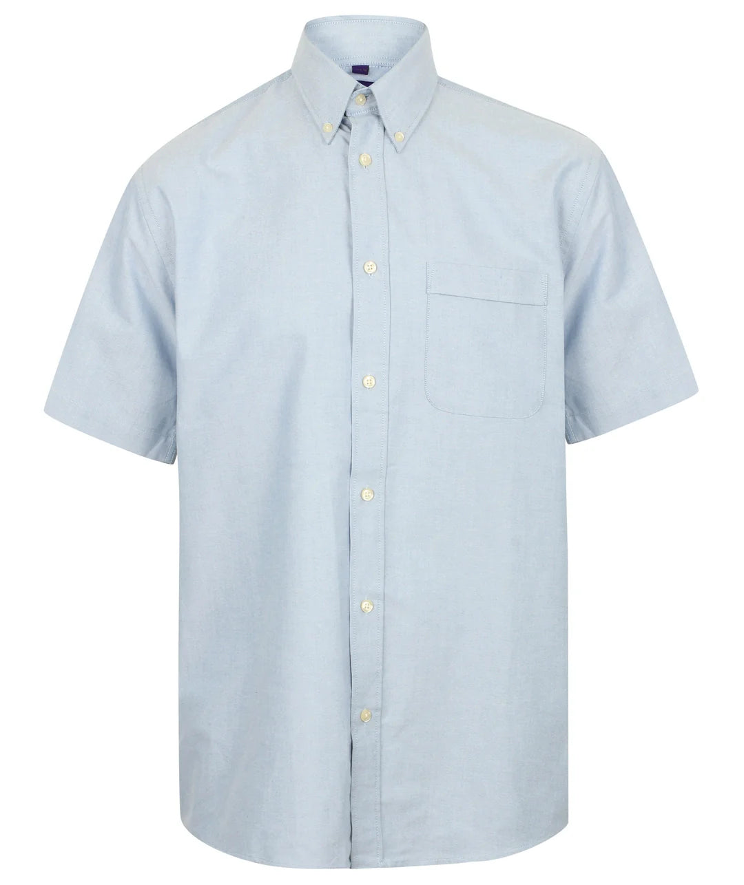 Henbury Short Sleeve Classic Oxford Shirt HB515 - COOZO