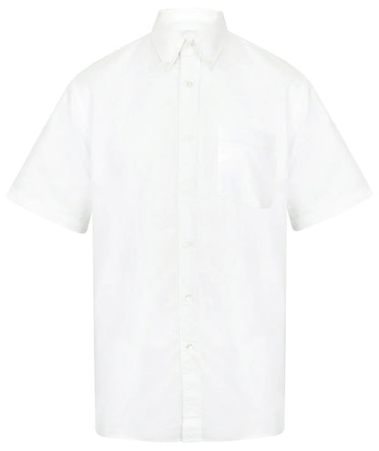Henbury Short Sleeve Classic Oxford Shirt HB515 - COOZO