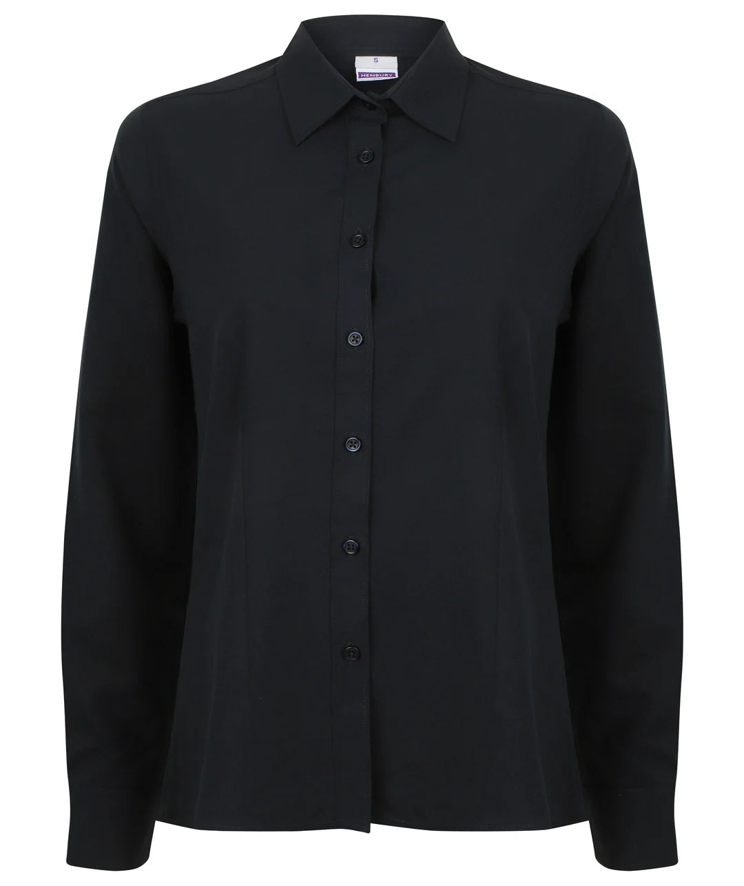 Henbury Ladies Long Sleeve Wicking Shirt HB591 - COOZO