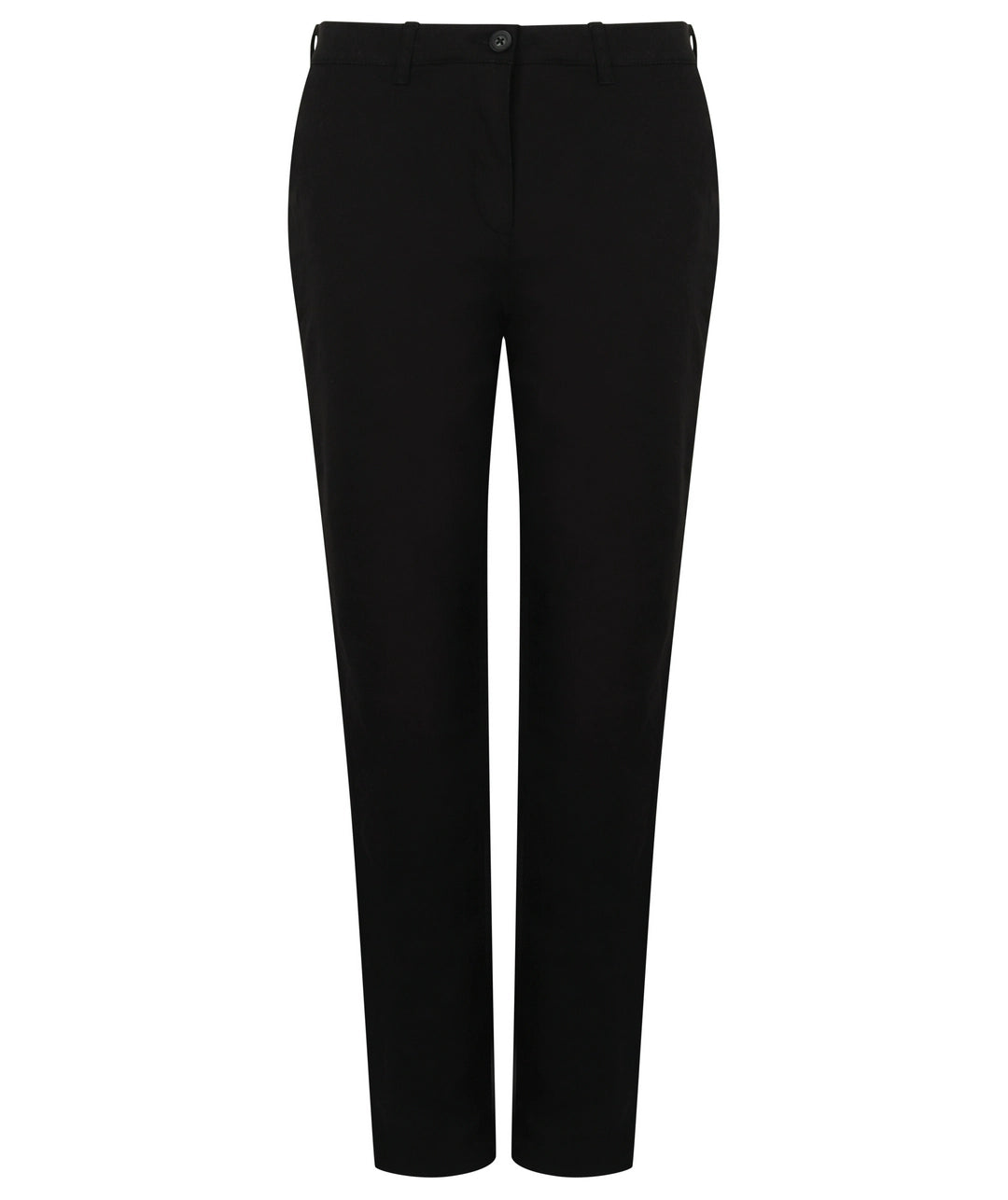 Henbury HB651 Ladies Stretch Chino Trousers Slim fit Belt loops - COOZO