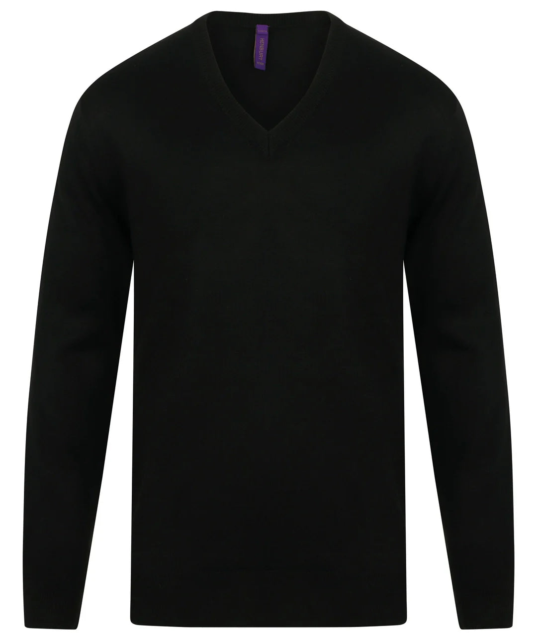 Henbury Acrylic V Neck Sweater HB760 - COOZO