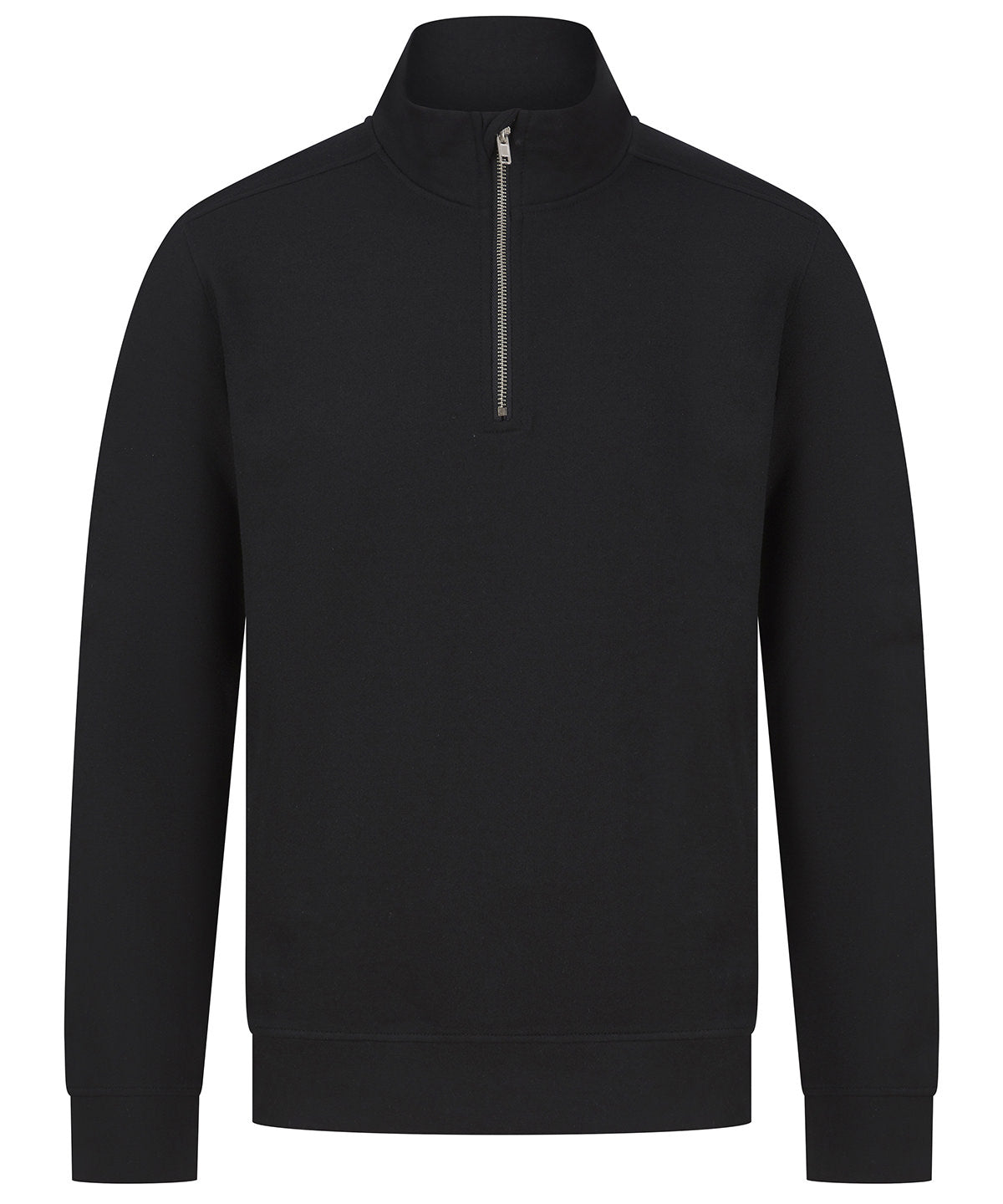 Henbury Unisex sustainable 1/4 zip sweatshirt HB842 - COOZO