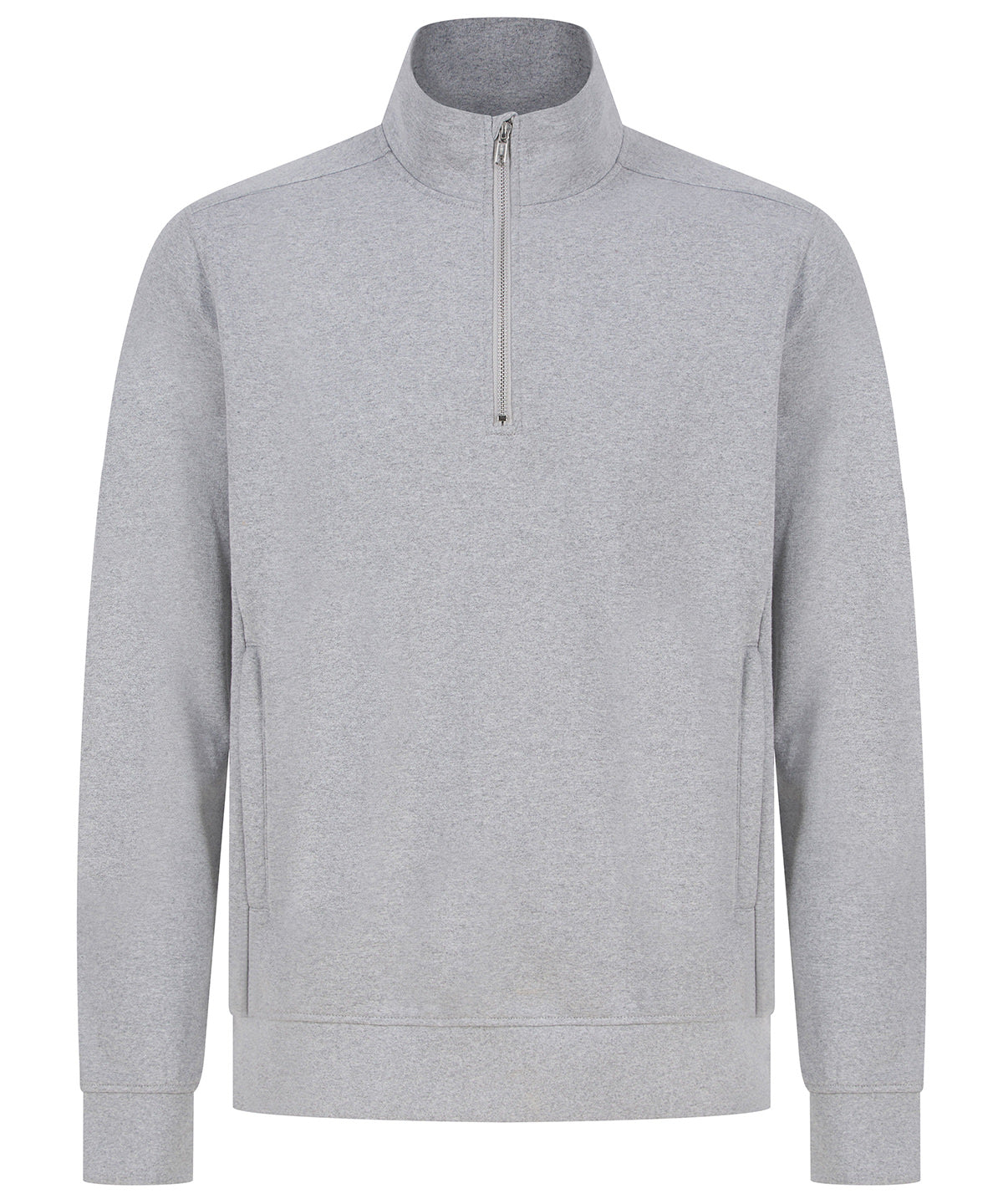 Henbury Unisex sustainable 1/4 zip sweatshirt HB842 - COOZO