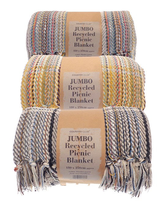 Home & Living HL207 Jumbo recycled picnic blanket