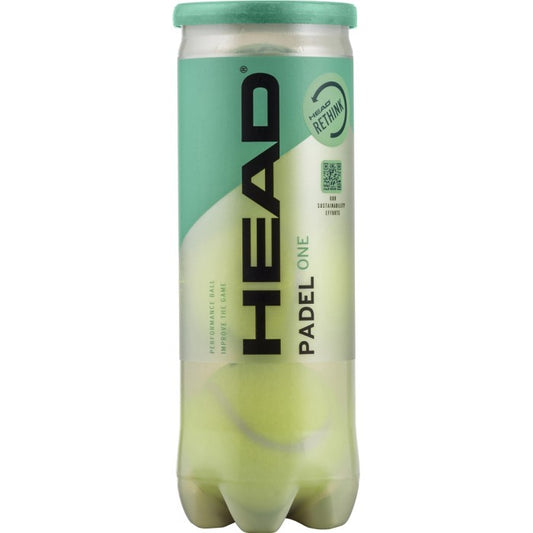HEAD HDHPAB24 PADEL ONE BALLS (3-BALL TUBES) - COOZO