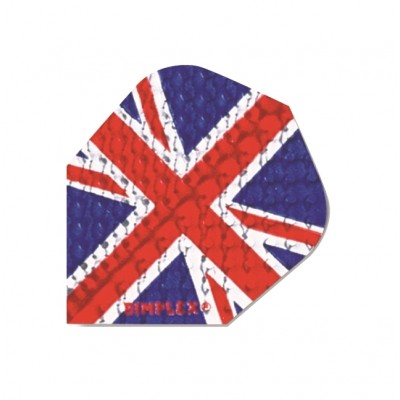 HARROWS HRDF15 Dimplex Square Union Jack Dart Flights - COOZO