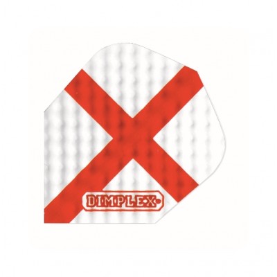 HARROWS HRDF16 Dimplex Square St. George Dart Flights - COOZO