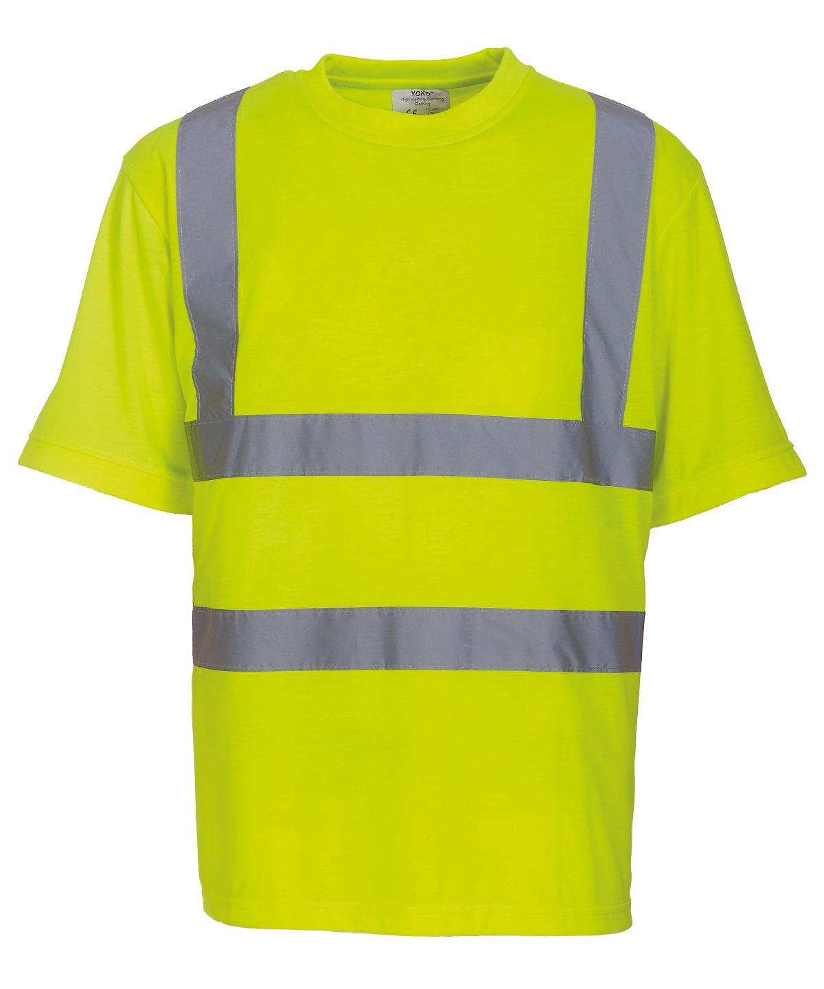 Yoko HVJ410 Unisex Hi-Vis Short Sleeve T-Shirt - COOZO