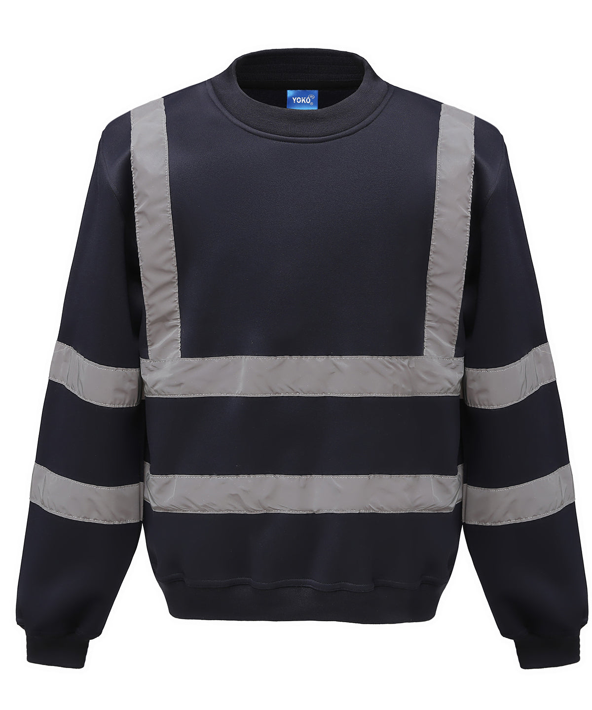 Yoko HVJ510 Unisex Hi-Vis Reflective Tapes Sweatshirt - COOZO