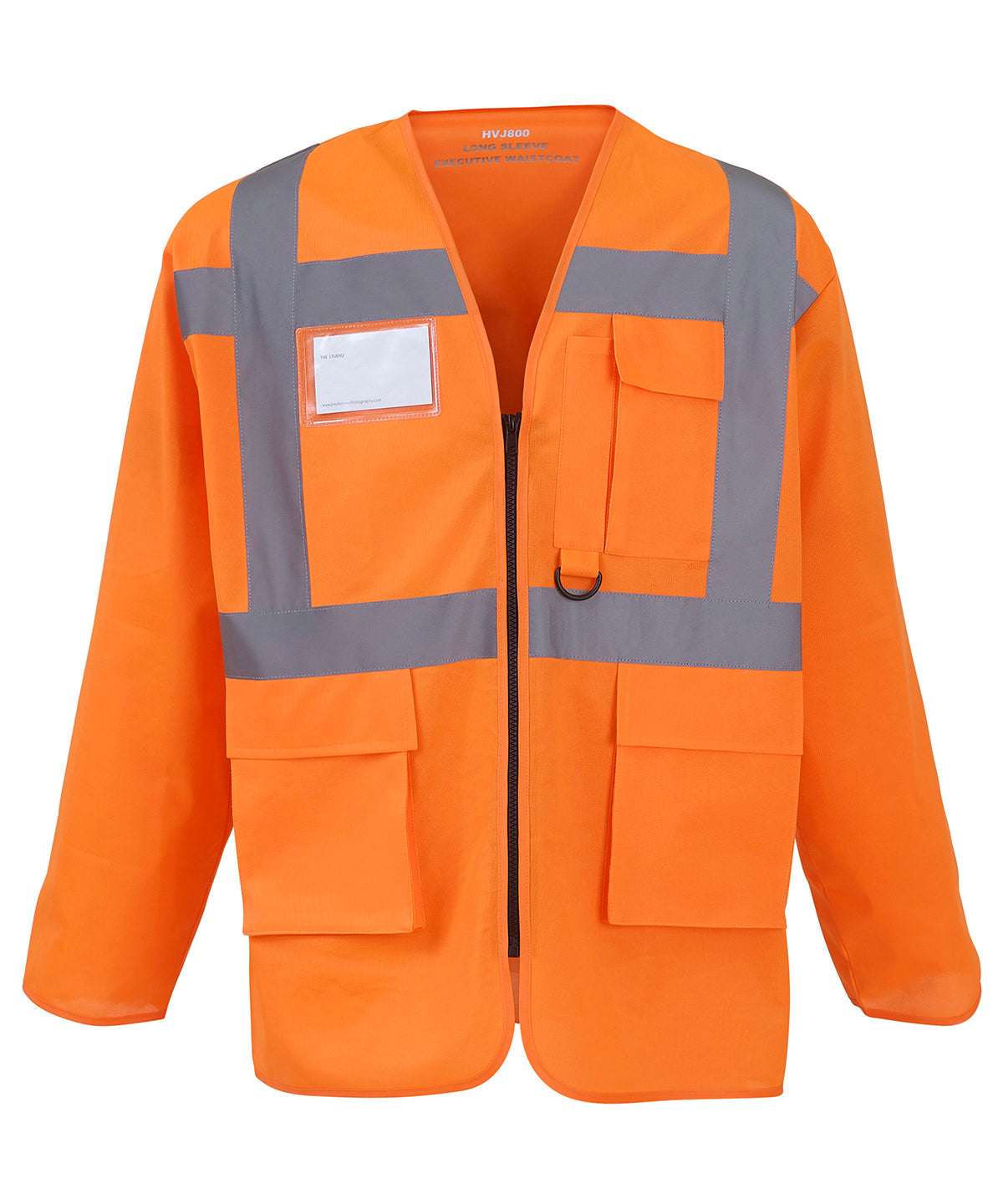 Yoko Hi-Vis Executive Long Sleeve Waistcoat HVJ800 - COOZO