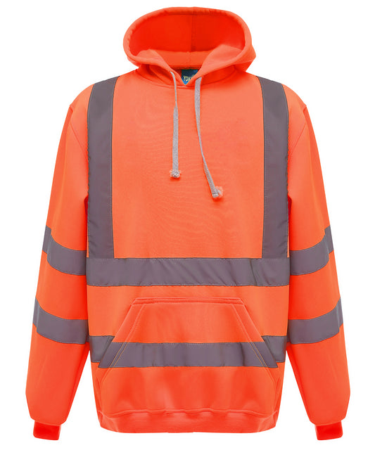 Yoko HVK05 Unisex Hi-Vis Pull-Over Hoodie/Jumpers - COOZO