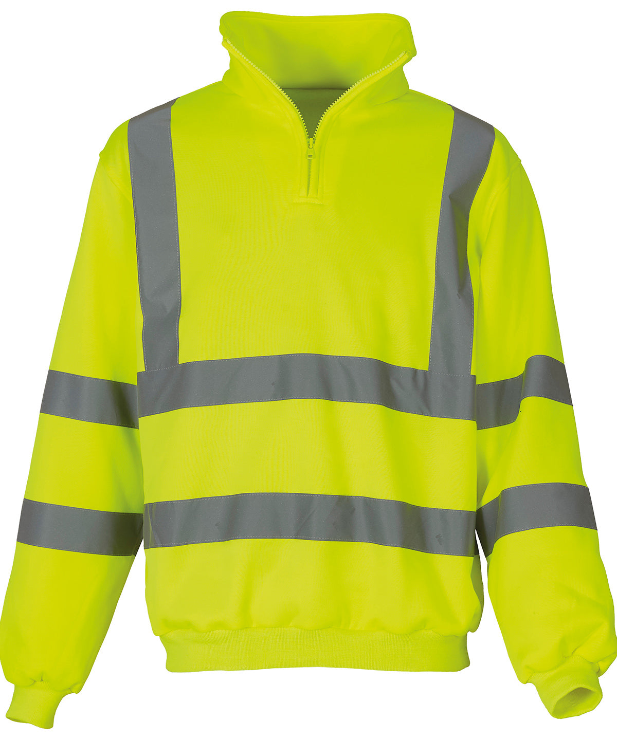 Yoko HVK06 Hi-Vis 1/4 Zip Sweatshirt - COOZO