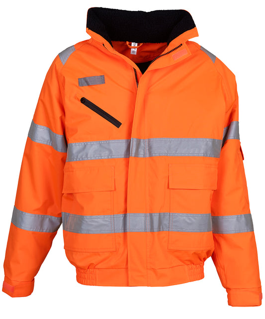 Yoko HVP209 Hi-vis fontaine flight Jacket Ripstop Fontaine? check polyester - COOZO