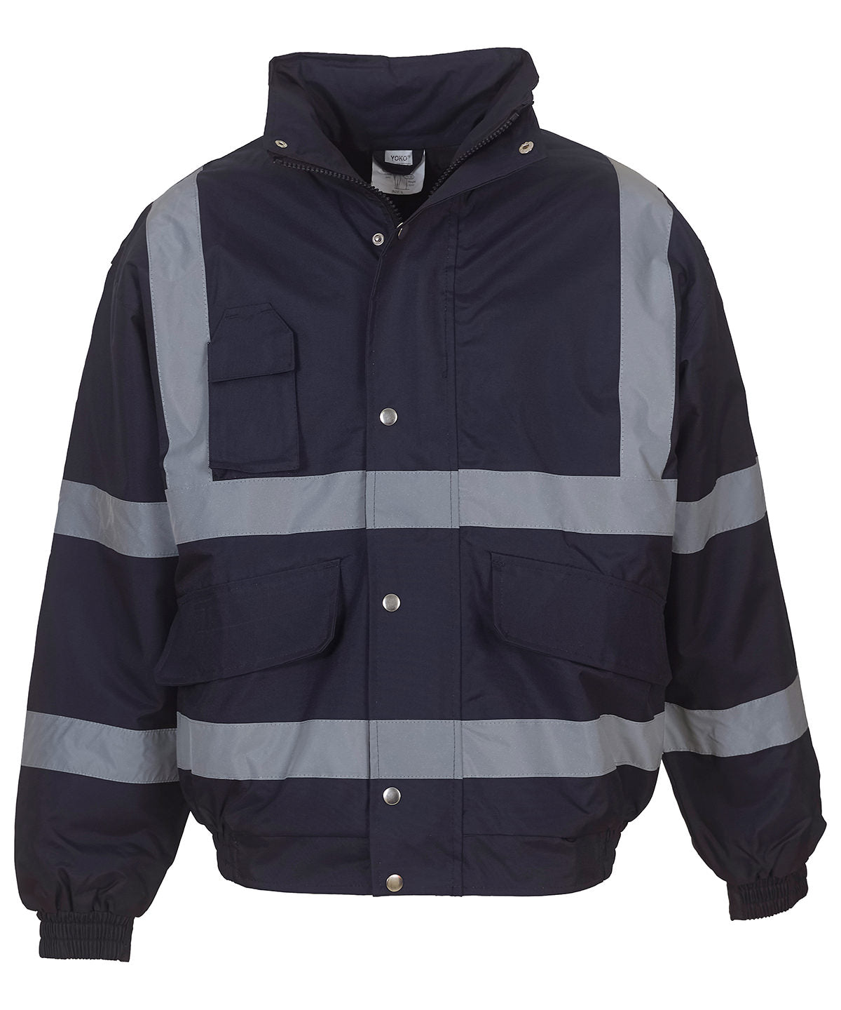 Yoko Hi-Vis Classic Bomber Jacket HVP211 - COOZO