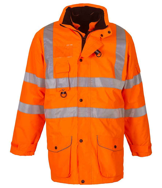 Yoko HVP711 Yoko Hi-Vis Multi-Function 7-in-1 Jacket - COOZO
