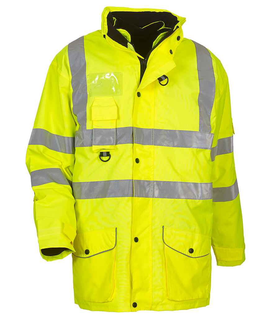 Yoko HVP711 Yoko Hi-Vis Multi-Function 7-in-1 Jacket - COOZO