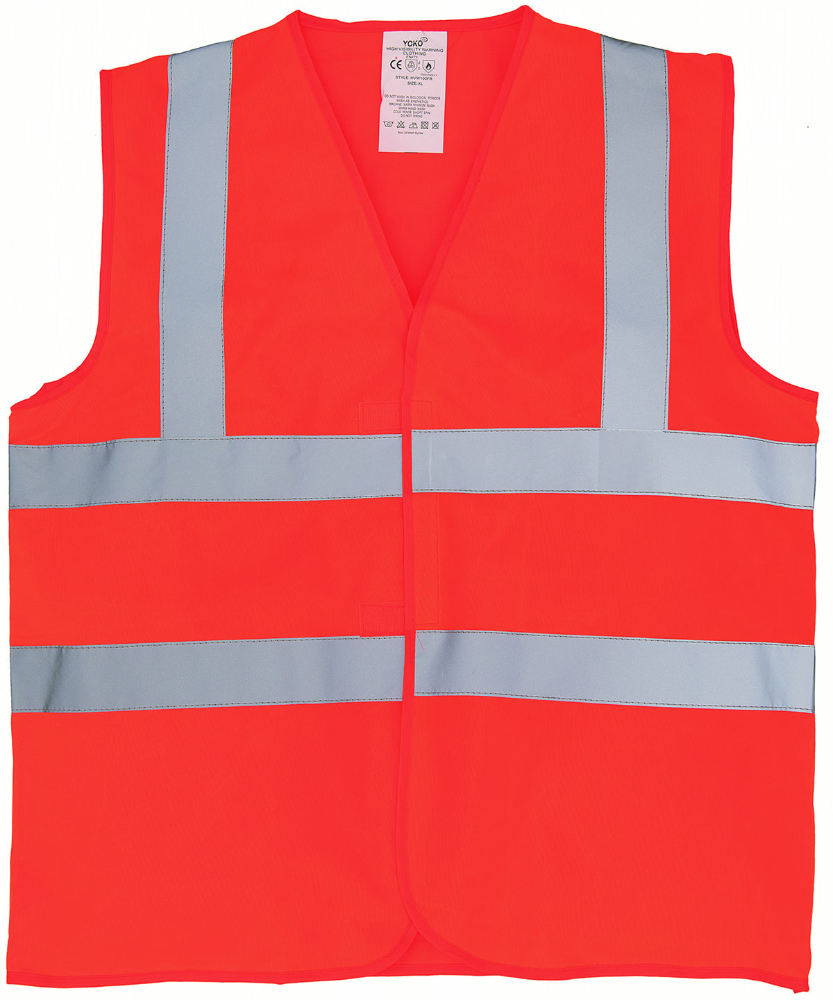 Yoko HVW100FR Flame-retardant hi-vis sleeveless waistcoat - COOZO