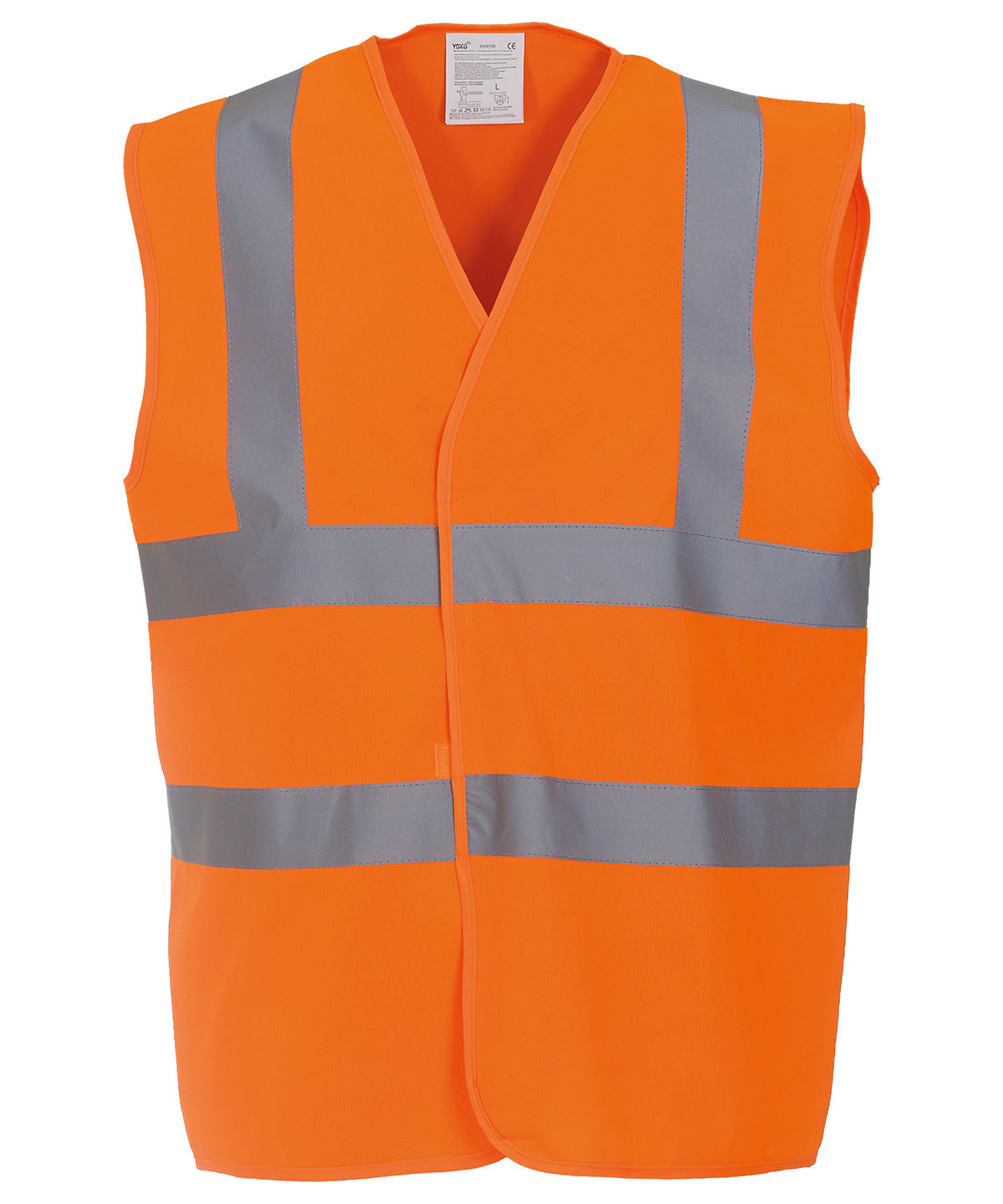 Yoko HVW100 Unisex Two Tone Class 1 Waistcoat/Work Safety Protective Gear Main color - COOZO