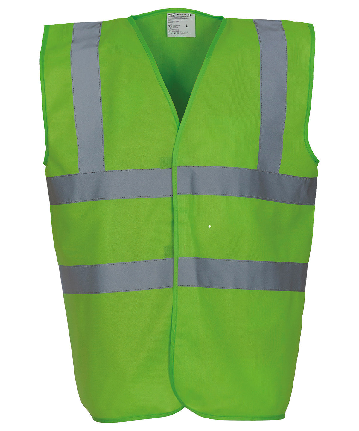 Yoko HVW100 Unisex Two Tone Class 1 Waistcoat/Work Safety Protective Gear Main color - COOZO
