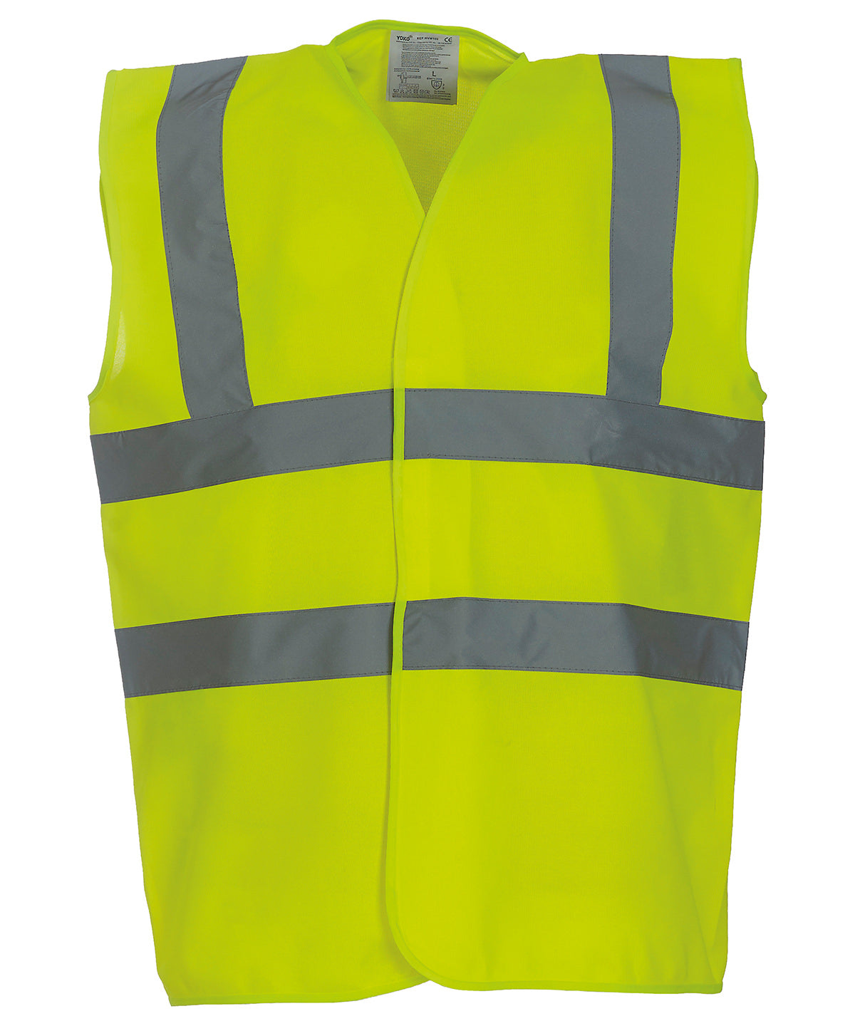 Yoko HVW100 Unisex Two Tone Class 1 Waistcoat/Work Safety Protective Gear Main color - COOZO