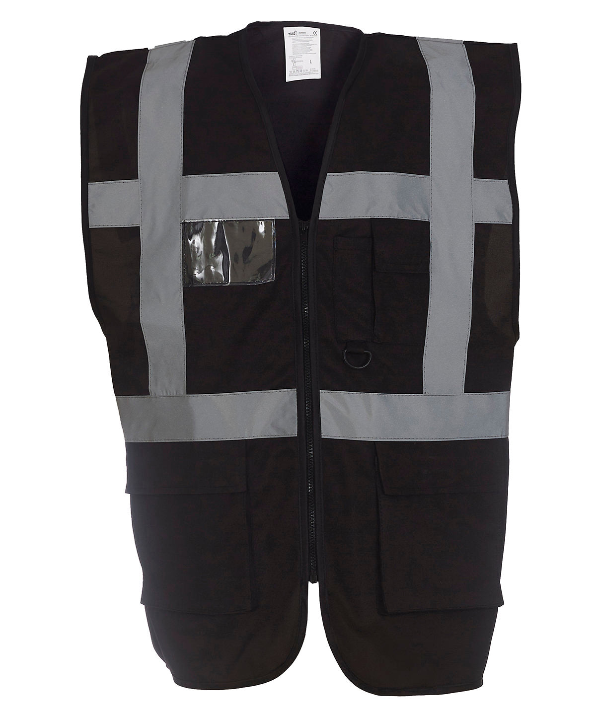 Yoko HVW801 Hi-Vis Executive Waistcoat/Vests 100% Polyester Main color - COOZO