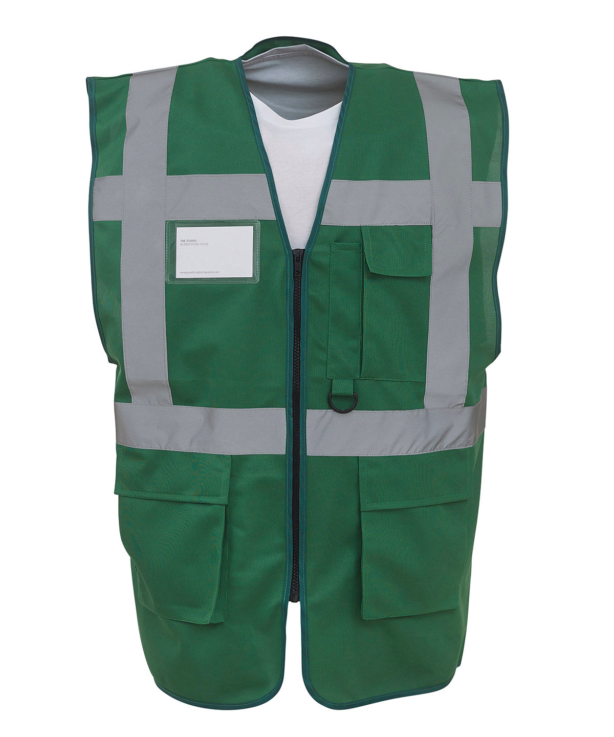 Yoko HVW801 Hi-Vis Executive Waistcoat/Vests 100% Polyester Main color - COOZO