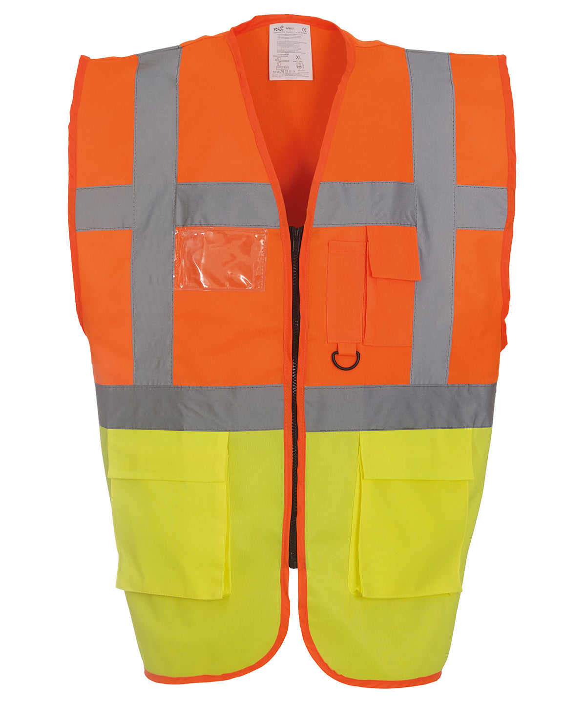 Yoko HVW801 Hi-Vis Executive Waistcoat/Vests 100% Polyester Other color - COOZO