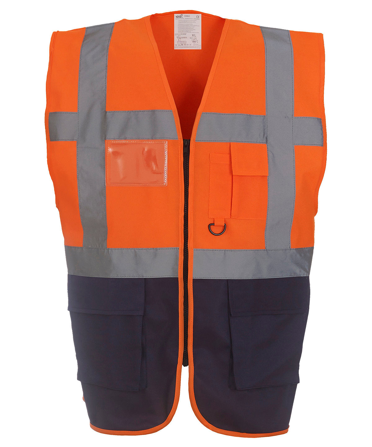 Yoko HVW801 Hi-Vis Executive Waistcoat/Vests 100% Polyester Other color - COOZO