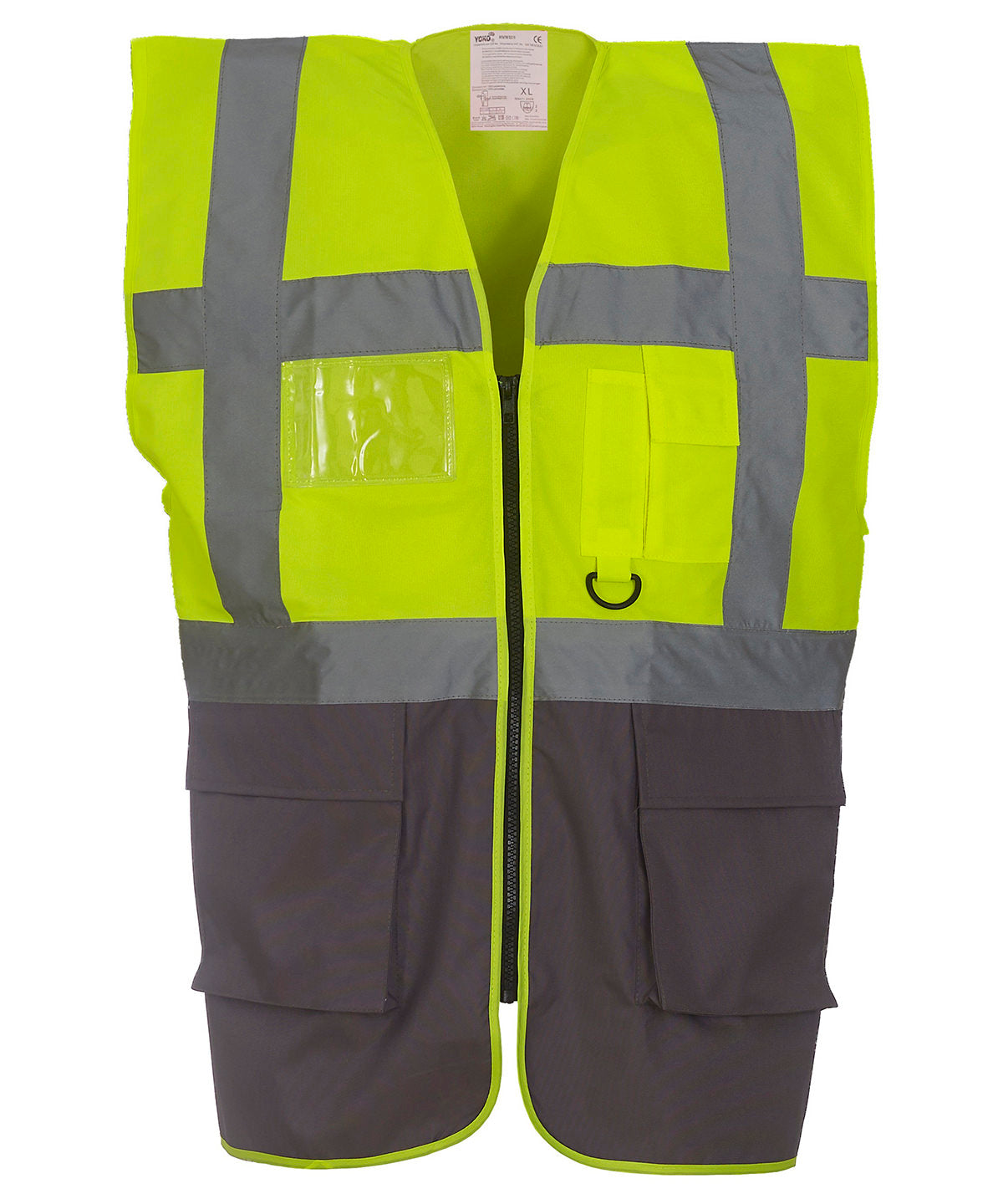 Yoko HVW801 Hi-Vis Executive Waistcoat/Vests 100% Polyester Other color - COOZO