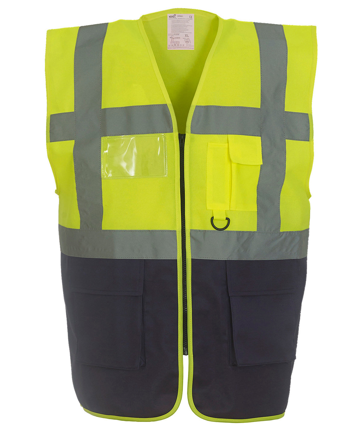 Yoko HVW801 Hi-Vis Executive Waistcoat/Vests 100% Polyester Other color - COOZO