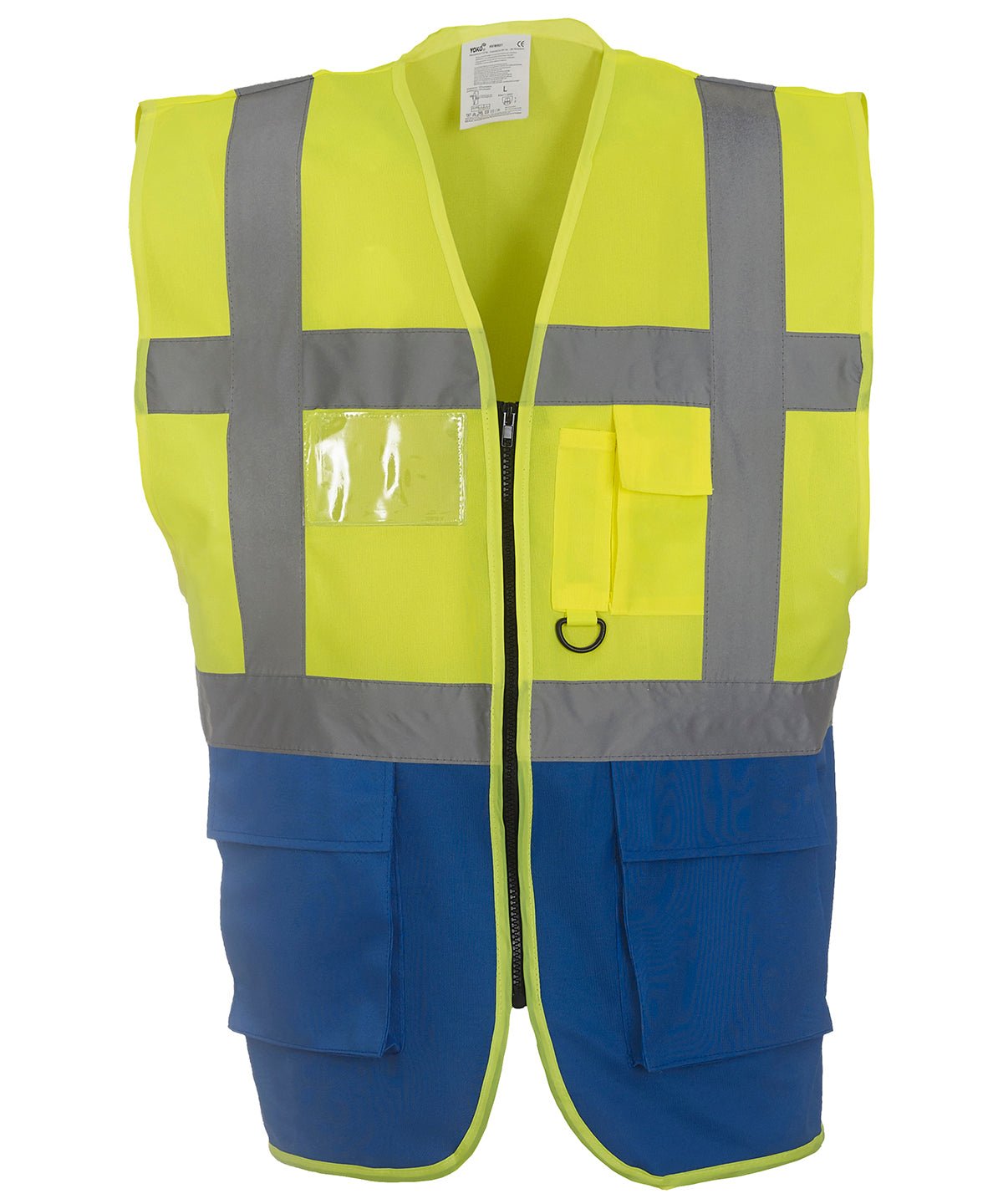 Yoko HVW801 Hi-Vis Executive Waistcoat/Vests 100% Polyester Other color - COOZO
