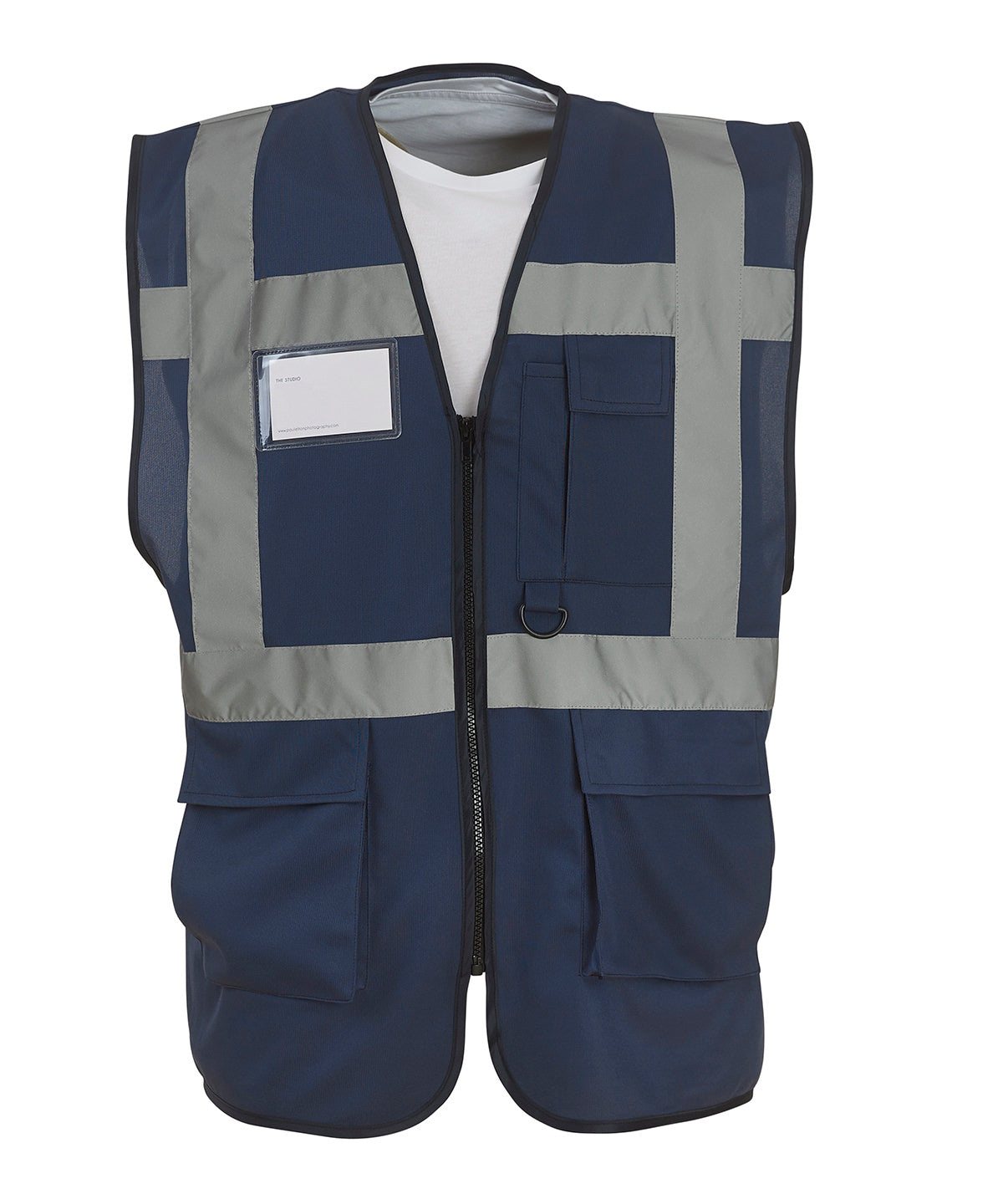 Yoko HVW801 Hi-Vis Executive Waistcoat/Vests 100% Polyester Main color - COOZO