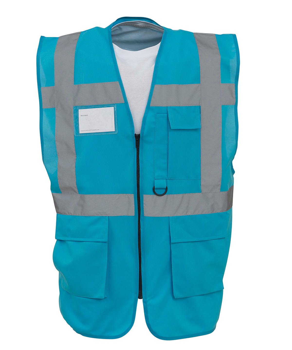 Yoko HVW801 Hi-Vis Executive Waistcoat/Vests 100% Polyester Main color - COOZO