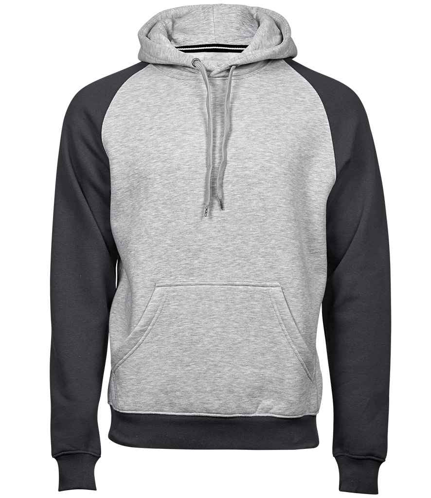 COOZO-Men's Two-Tone Hooded Sweatshirt TJ5432