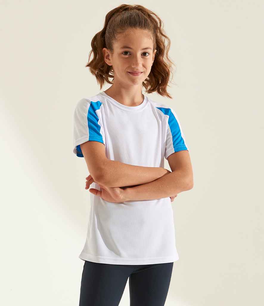AWDis JC03J Just Cool Kids Cool Contrast T-Shirt - COOZO