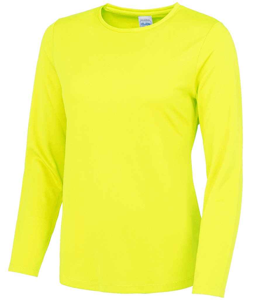 AWDis JC012 Just Cool Girlie Long Sleeve T-Shirt - COOZO