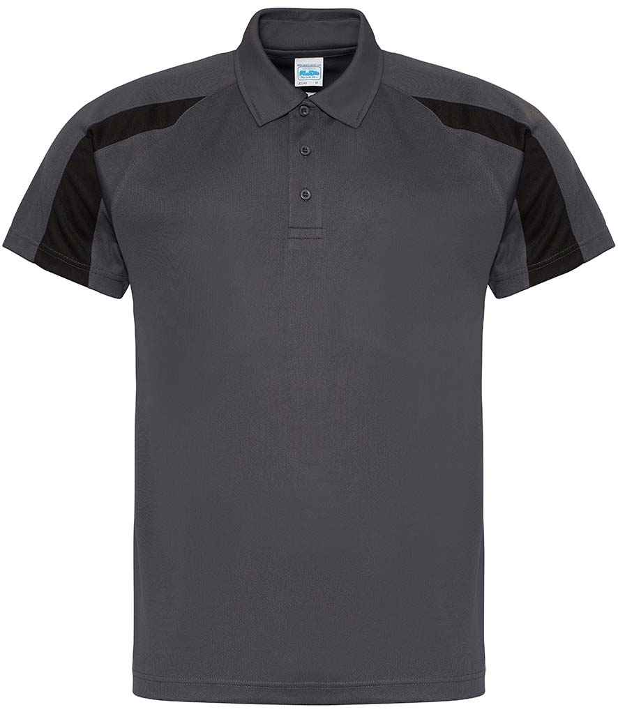 AWDis JC043 Just Cool Contrast Polo Shirt - COOZO