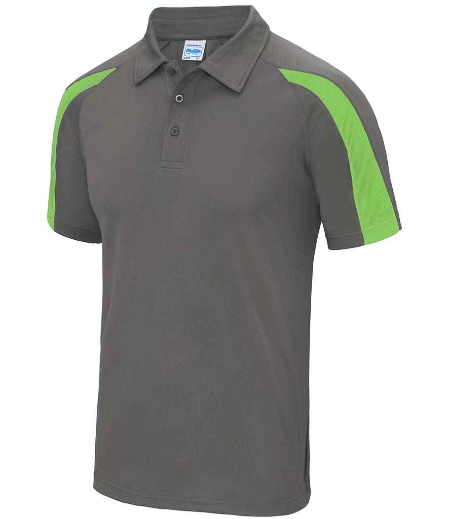 AWDis JC043 Just Cool Contrast Polo Shirt - COOZO