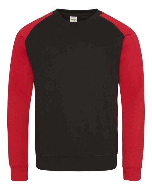 AWDis JH033 Baseball Sweatshirt