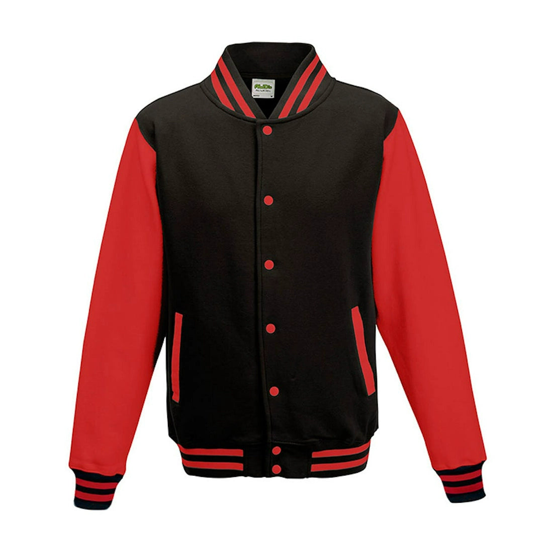 AWDis JH043 Varsity Cotton-poly blend knitted Jacket - COOZO