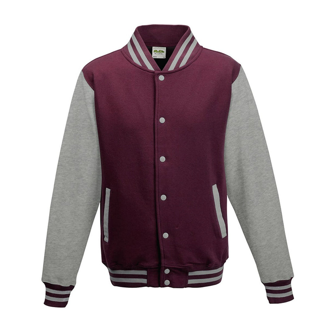 AWDis JH043 Varsity Cotton-poly blend knitted Jacket - COOZO