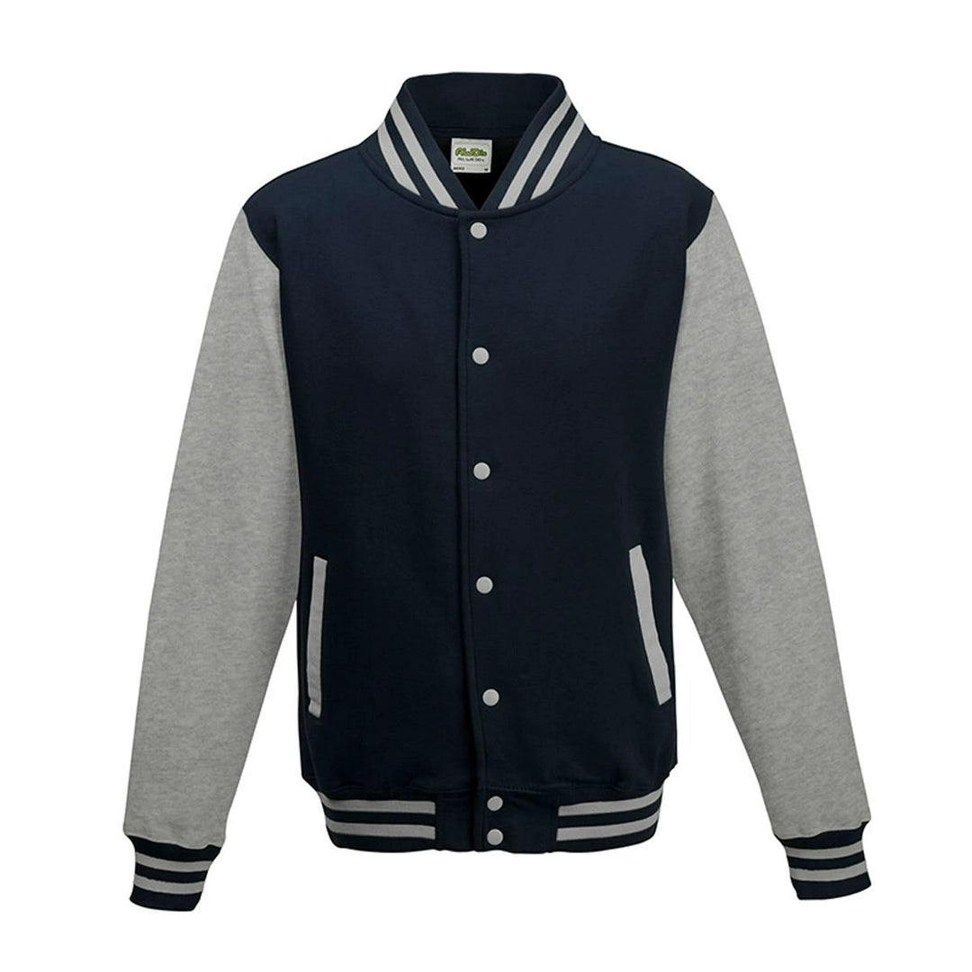 AWDis JH043 Varsity Cotton-poly blend knitted Jacket - COOZO