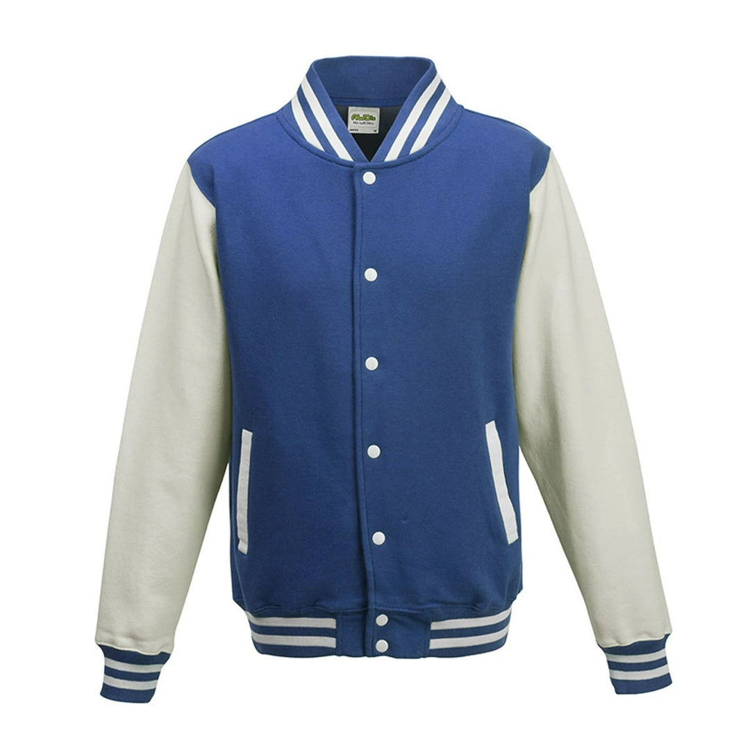 AWDis JH043 Varsity Cotton-poly blend knitted Jacket - COOZO