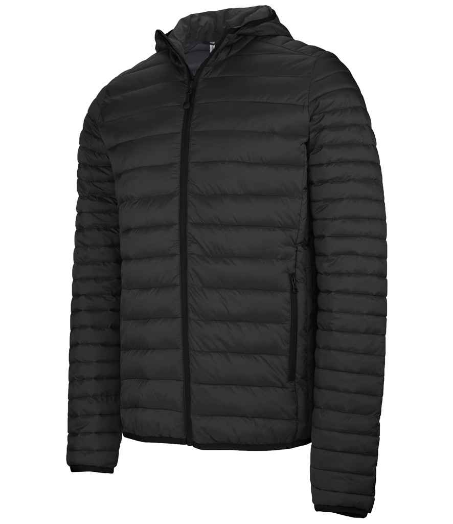 Kariban K6110 Lightweight and warm hooded padded jacket Polyester padding and lining - COOZO