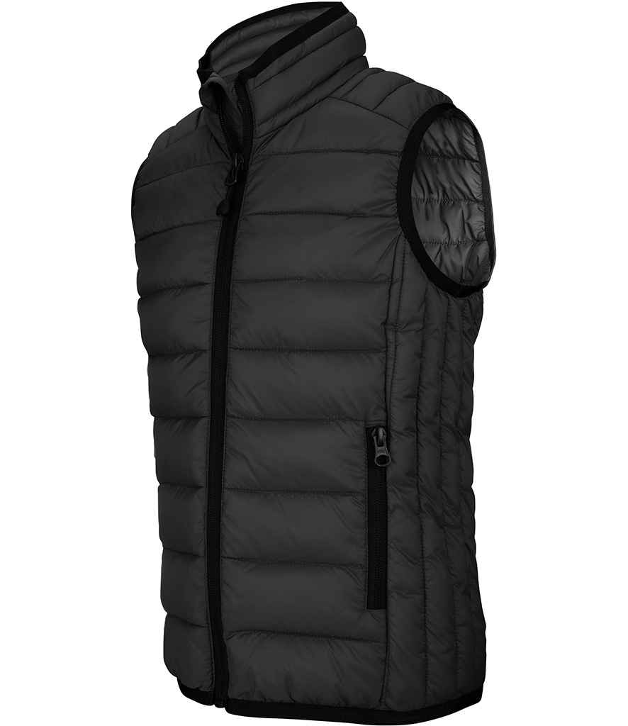 Kariban K6113 Lightweight Padded Bodywarmer Contrast polyester lining 100% polyamide - COOZO