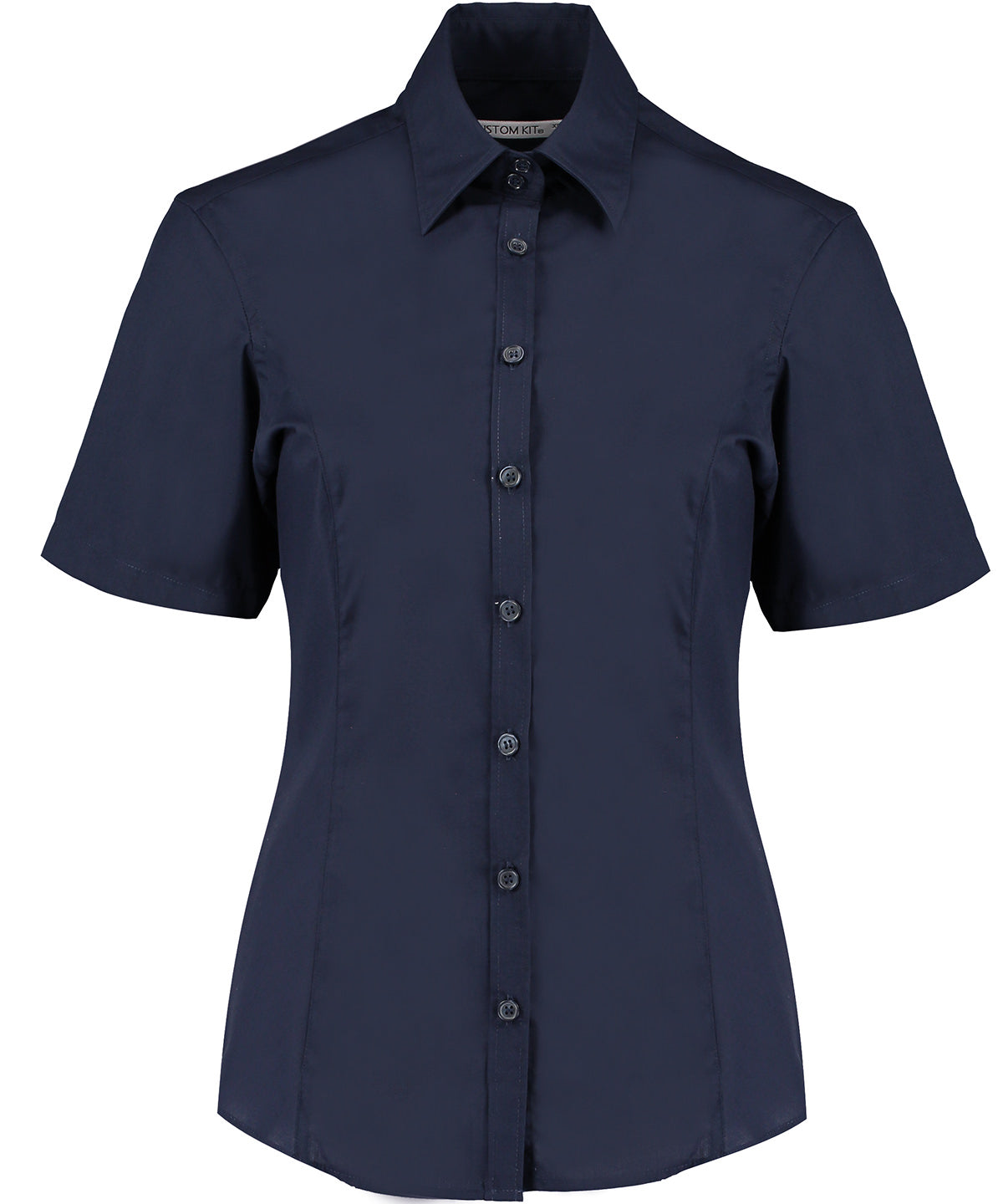 Kustom Kit Business blouse short-sleeved (tailored fit) K742F - COOZO
