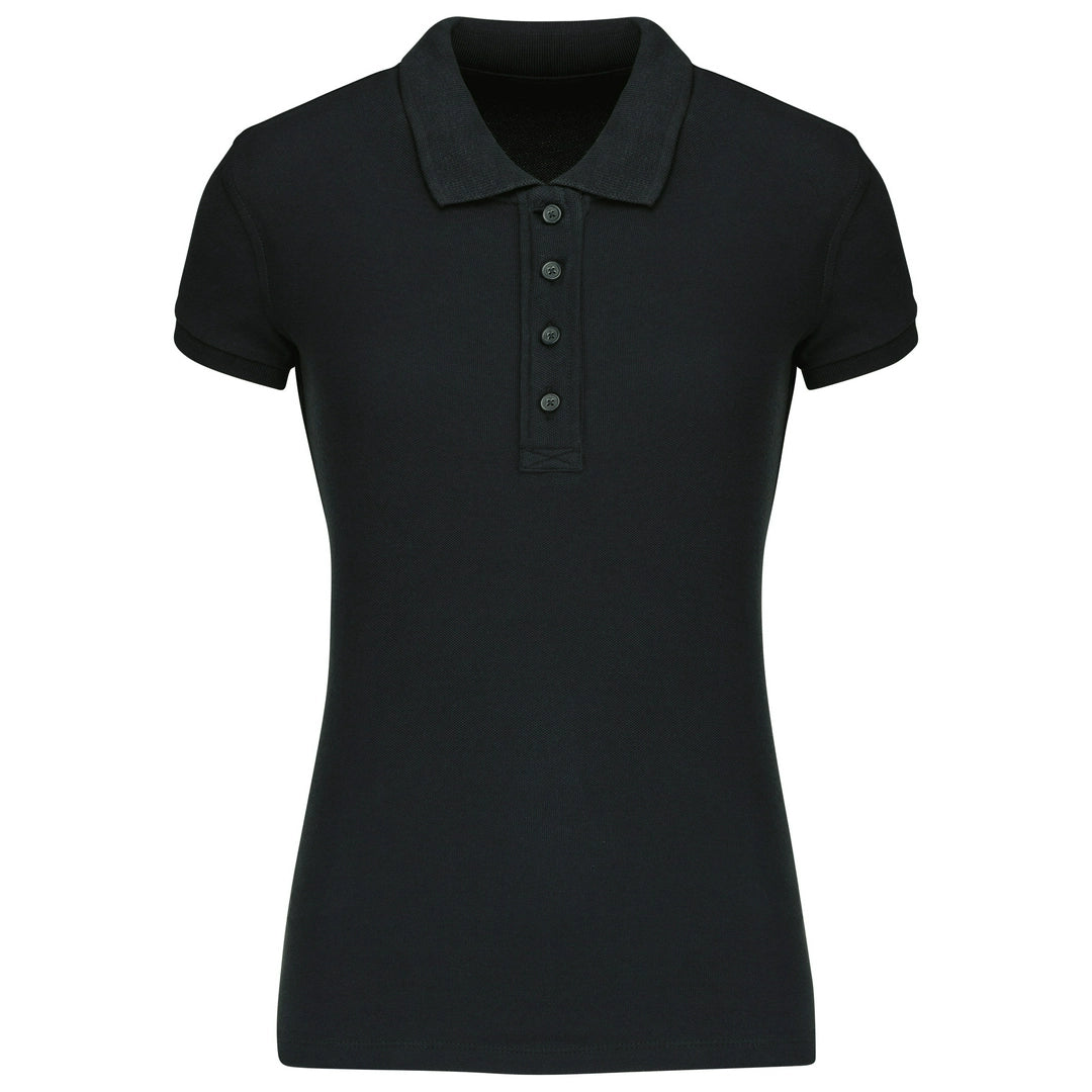 Kariban KB210 Ladies Organic Piqu Polo Shirt Ribbed collar and cuffs 100% organic cotton - COOZO