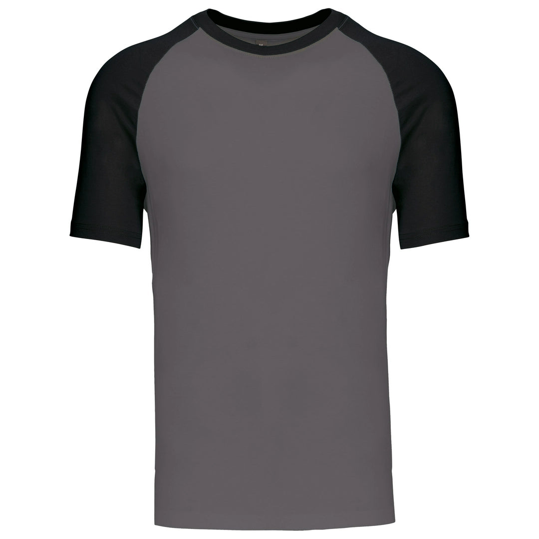Kariban KB330 Baseball Short-sleeved two-tone T-shirt 100% cotton - COOZO